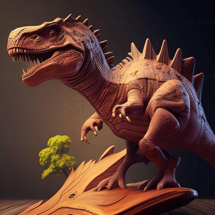 3D model Nanshiungosaurus (STL)